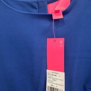 Lilly Pulitzer Royal Blue Midi Dress